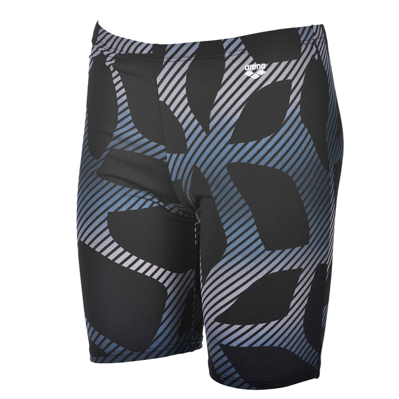 Arena Homme M THREEFOLD Jammer Slips de Bain, Black-Black-Anguria, 90
