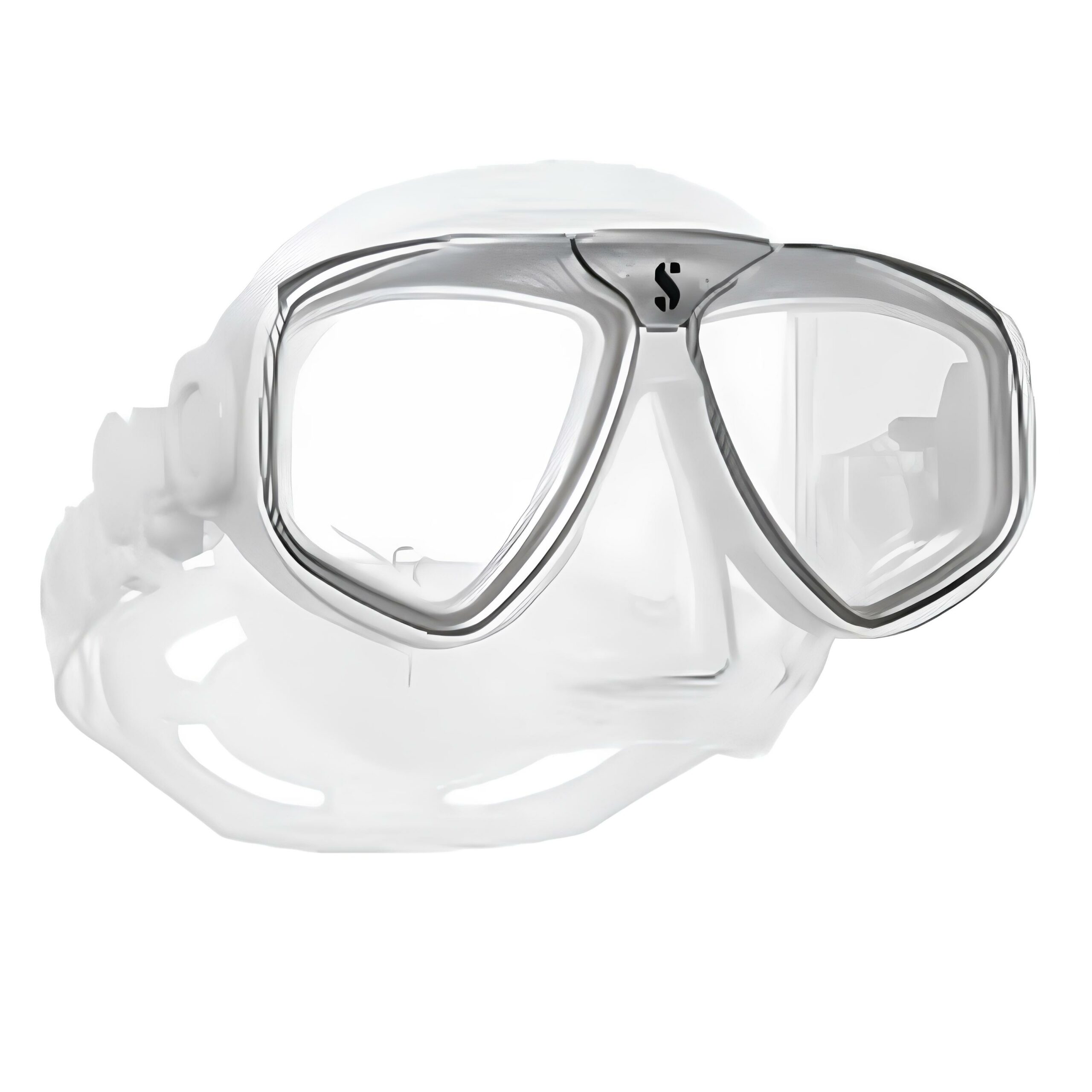 Masque de plongée – Easybreath+ - Bleu Brume, Bleu crépuscule - Subea